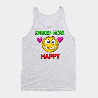 spread more Happy Tank Top